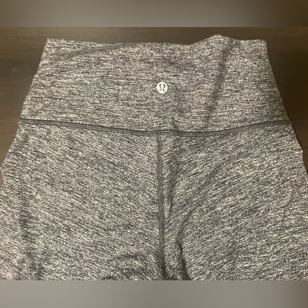 lululemon leggings | heathered graphite gray